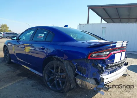 2021 Dodge Charger Gt Rwd из США, поврежденный, VIN 2C3CDXHG5MH653070